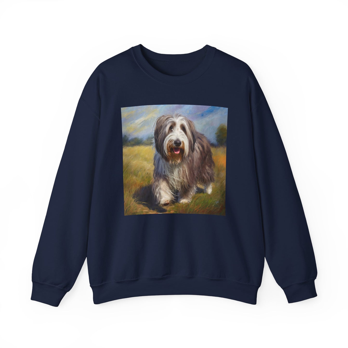 Bearded Collie Charm Crewneck Sweatshirt
