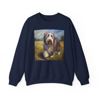 Bearded Collie Charm Crewneck Sweatshirt