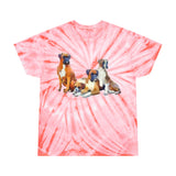 Boxer Quartet - Unisex Cotton Tie-Dye Tee, Cyclone  -