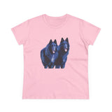 Belgian Shepherds Women's Midweight Cotton Tee - Style Meets Comfort