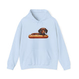 Dachshund 'Weiner Dog'  --  Unisex 50/50 Hooded Sweatshirt