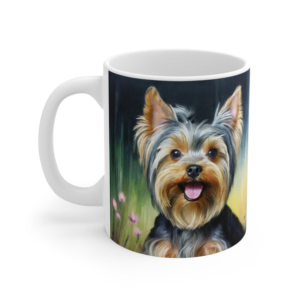 Yorkie #3 Ceramic Mug 11oz