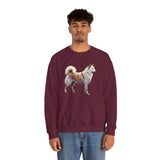 Kishu Ken - Unisex 50/50 Crewneck Sweatshirt