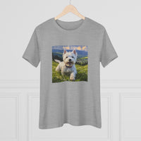 Westie #2 - Women's Relaxed Fit Cotton Tee