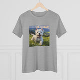 Westie #2 - Women's Relaxed Fit Cotton Tee