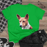 Basenji Women's Midweight Cotton Tee