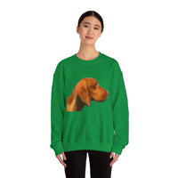 Vizsla Unisex 50/50  Crewneck Sweatshirt