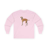 Sloughi - Arabian Greyhound - Unisex Classic Cotton Long Sleeve Tee