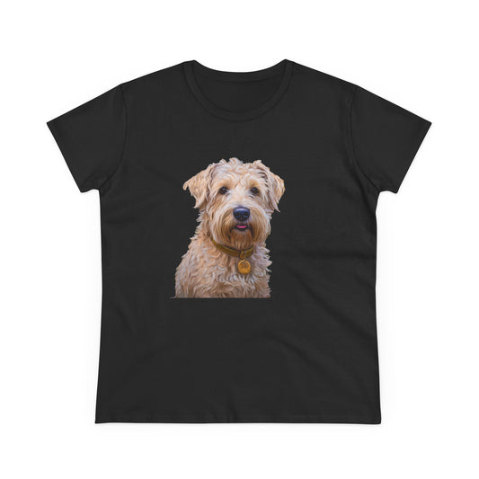 Soft Coated Wheaten Terrier Women's Midweight Cotton Tee