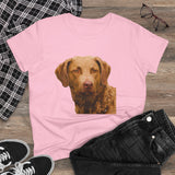 Chesapeake Bay Retriever Women's Midweight Cotton Tee