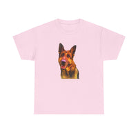 German Shepherd 'Bayli' Unisex Heavy Cotton Tee