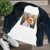 Canaan Dog of Israel Women's Relaxed Cotton Tee
