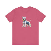 White Schnauzer Unisex Jersey Short Sleeve Tee