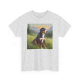 Greater Swiss Mountain Dog Unisex Heavy Cotton Tee