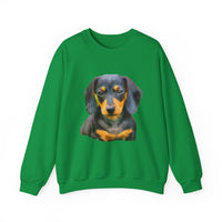 Dachshund 'Doxie #2' Unisex 50/50 Crewneck Sweatshirt