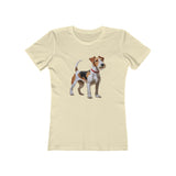Wire Fox Terrier - Women's Slim Fit Ringspun Cotton Tee