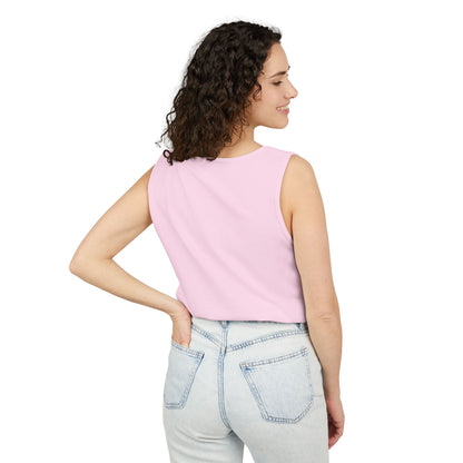 Korean Jindo Unisex Relaxed Fit Garment-Dyed Tank Top