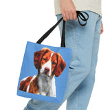 Brittany Spaniel 'Gunner' Tote Bag