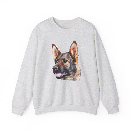 Hans German Shepherd Unisex 50/50 Crewneck Sweatshirt