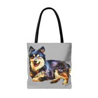 All-Over Print Finnish Lapphund -  -  Tote Bag