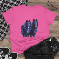 Belgian Shepherds Women's Midweight Cotton Tee - Style Meets Comfort