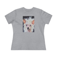 Chinese Crested Women's Relaxed Fit Cotton Tee  -