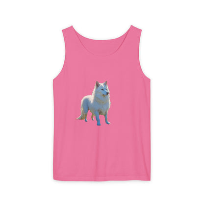 Volpino Italiano Unisex Relaxed Fit Garment-Dyed Tank Top