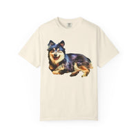 Finnish Lapphund Unisex Relaxed Fit Garment-Dyed T-shirt