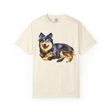 Finnish Lapphund Unisex Relaxed Fit Garment-Dyed T-shirt