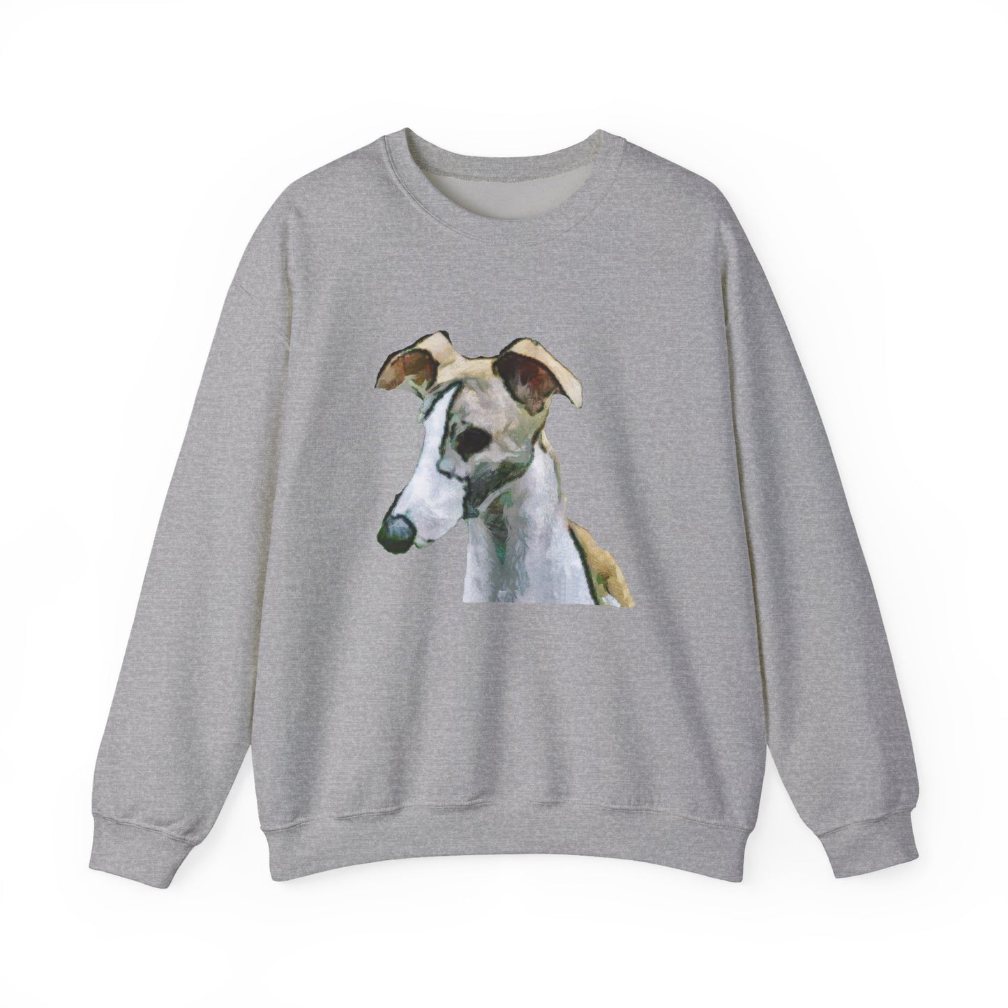Whippet 'Simba' Unisex 50/50 Crewneck Sweatshirt