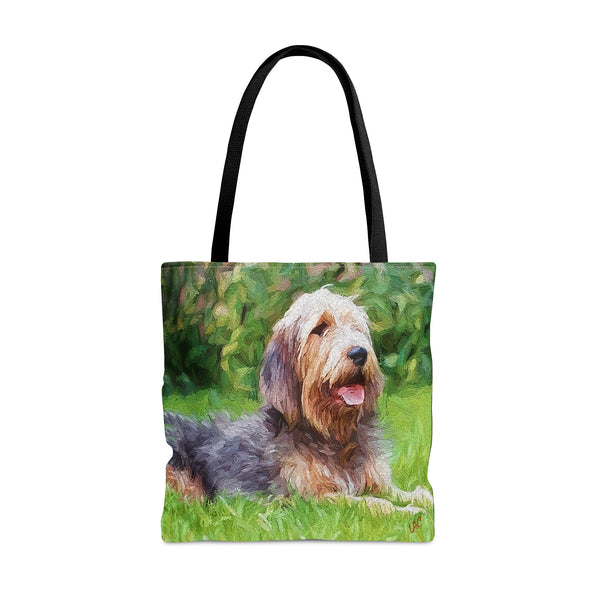 Otterhound Polyester Tote Bag