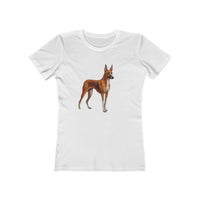 Azawakh Women's Slim Fit Ring-spun Cotton Tee