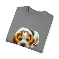 English Foxhound Unisex Relaxed Fit Garment-Dyed T-shirt