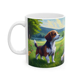 Drever Puppy - Ceramic Mug, (11oz, 15oz)