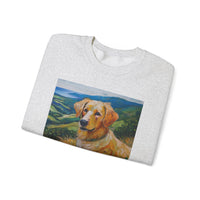 Golden Retriever Unisex 50/50 Crewneck Sweatshirt