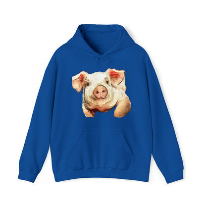 Pig 'Petunia' Unisex 50/50 Hoodie