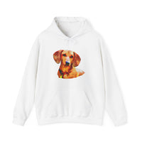 Dachshund 'Daisy' Unisex 50/50 Hoodie DoggyLips™