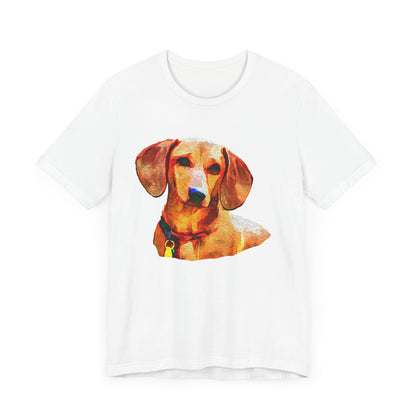 Dachshund 'Daisy' Unisex Jersey Short Sleeve Tee