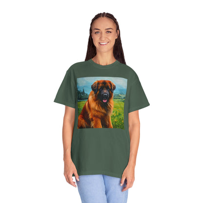Leonberger Dog Lover - Unisex Garment-Dyed T-Shirt