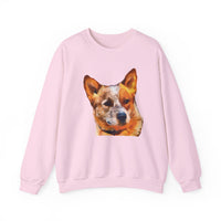 Red Heeler - Australian Cattle Dog - Unisex 50/50 Crewneck Sweatshirt