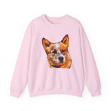 Red Heeler - Australian Cattle Dog - Unisex 50/50 Crewneck Sweatshirt
