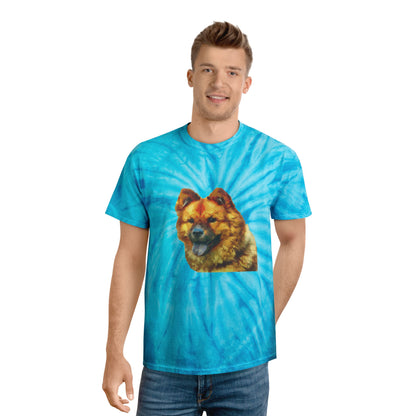 Chow Chow Unisex Tie-Dye Tee, Cyclone