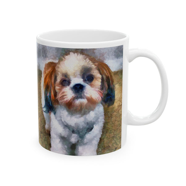 Shih-Tzu Ceramic Mug , 2 Sizes