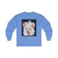 Chinese Crested Unisex Cotton Long Sleeve Tee