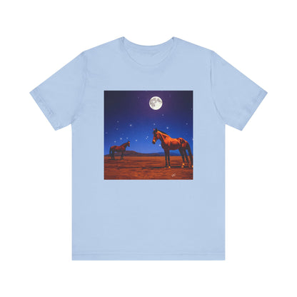 Moonlight Horses Unisex Jersey Short Sleeve Tee