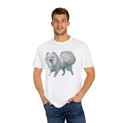 Japanese Spitz - Unisex Relaxed Garment-Dyed T-shirt