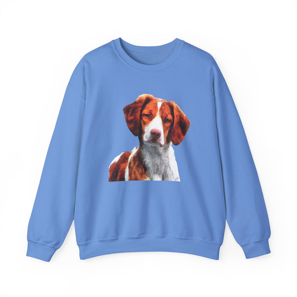 Brittany Spaniel 'Gunner' Unisex Crewneck Sweatshirt