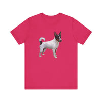 Japanese Terrier Unisex Jersey Tee - A Luxe Attire for Dog Lovers