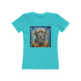 Dogue de Bordeaux Women's Luxe Slim Fit Ringspun Cotton T-Shirt