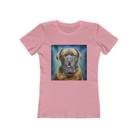 Dogue de Bordeaux Women's Luxe Slim Fit Ringspun Cotton T-Shirt